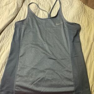 Nike Dri-Fit Tank in Grey